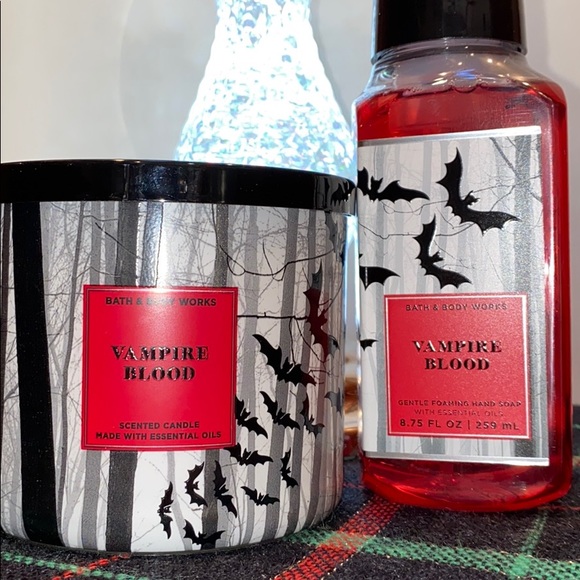 Vampire Blood Soap & 3 Wick Candle - Picture 2 of 9